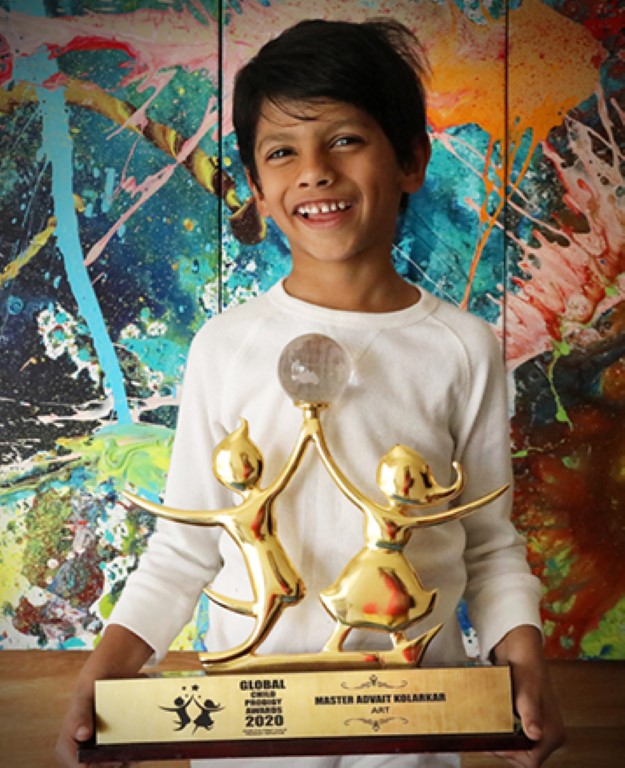An artist since he was 2 years old: Meet Advait Kolarkar