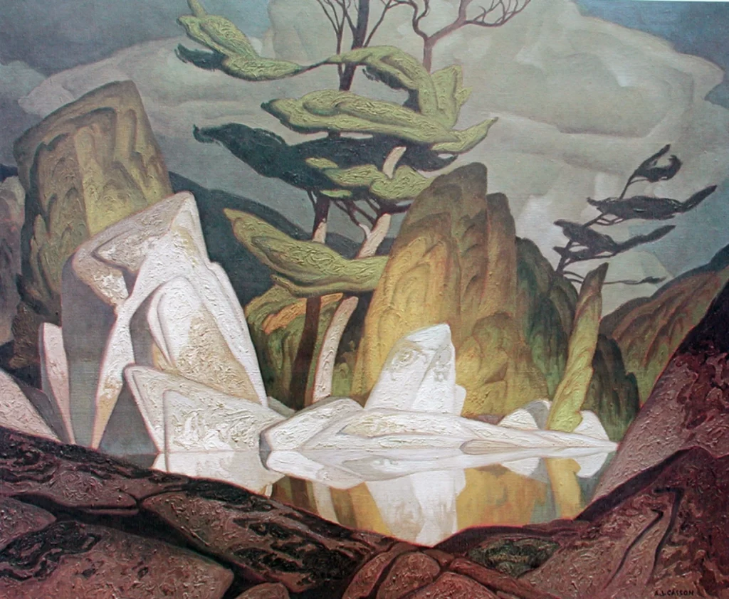 A.J. Casson. Rock Pool. Courtesy - one1 more2 time3's weblog