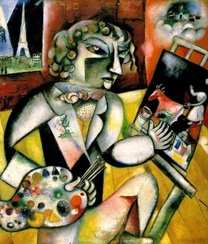 Self-Portrait with Seven Fingers (1912)