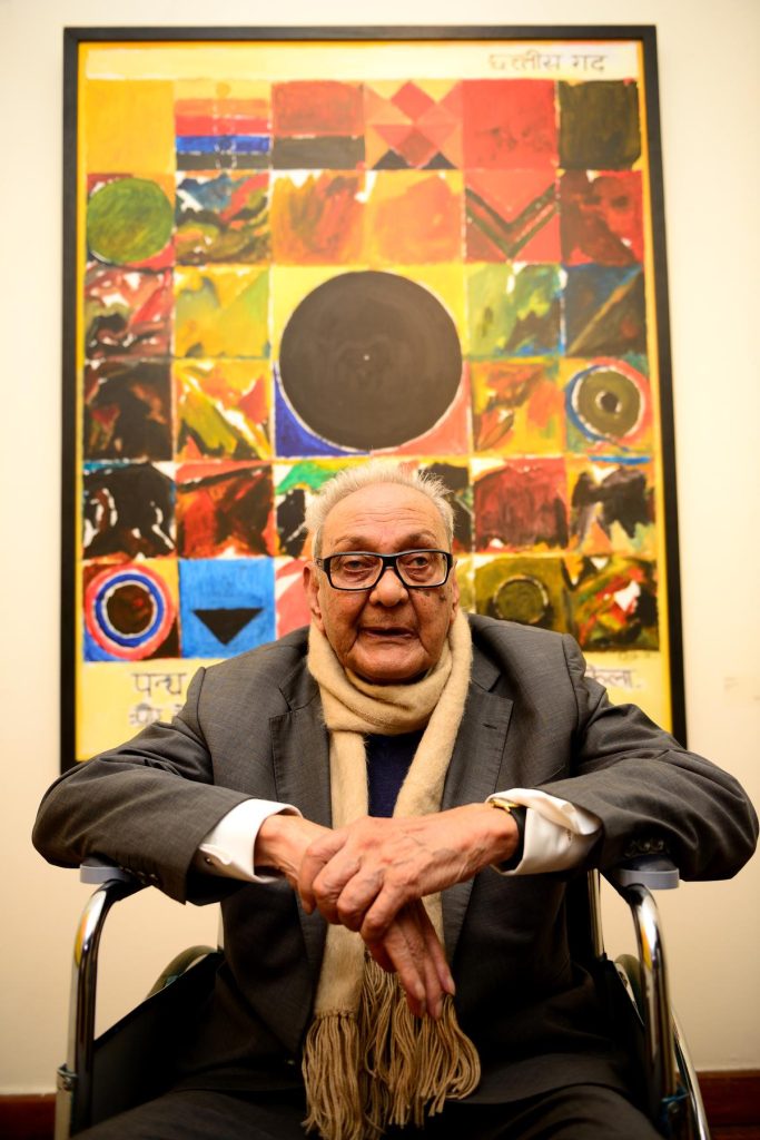 Hs Raza S. H. Raza back in the heart of Paris for his 100th birthday ...