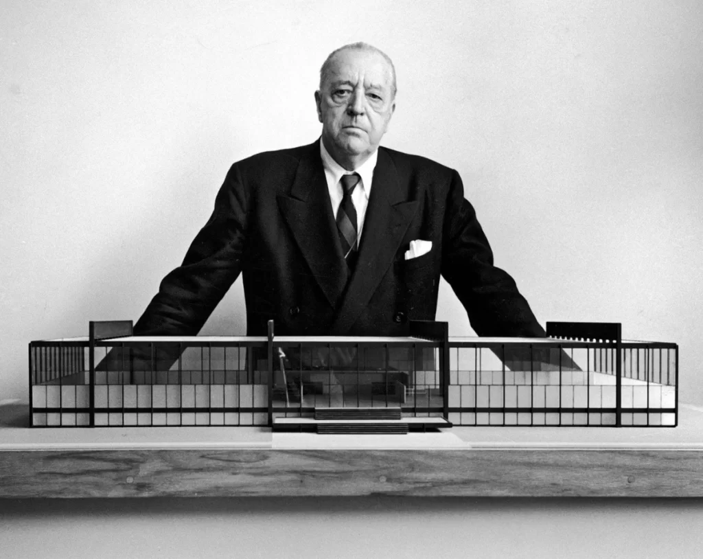 Ludwig Mies van der Rohe Bauhaus architecture