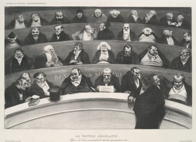 Daumier’s Humorous Caricatures of the Church, Monarchy, and Judiciary