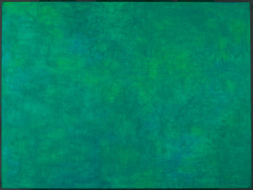 Ellsworth Kelly. Tableau Vert, 1952. Oil on Wood. Courtesy - The Art Institute of Chicago