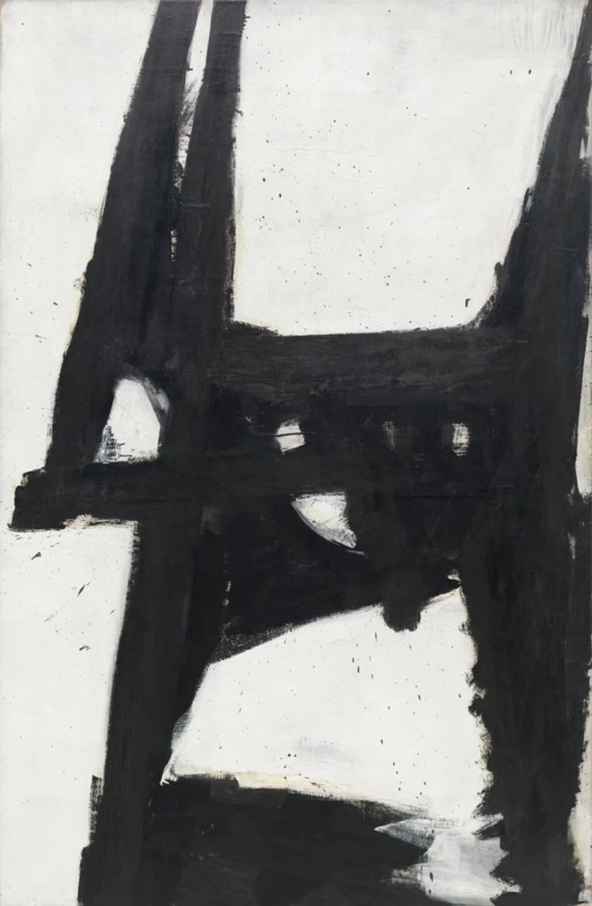 Franz Kline. C & O (1958) Courtesy - National Gallery of Art