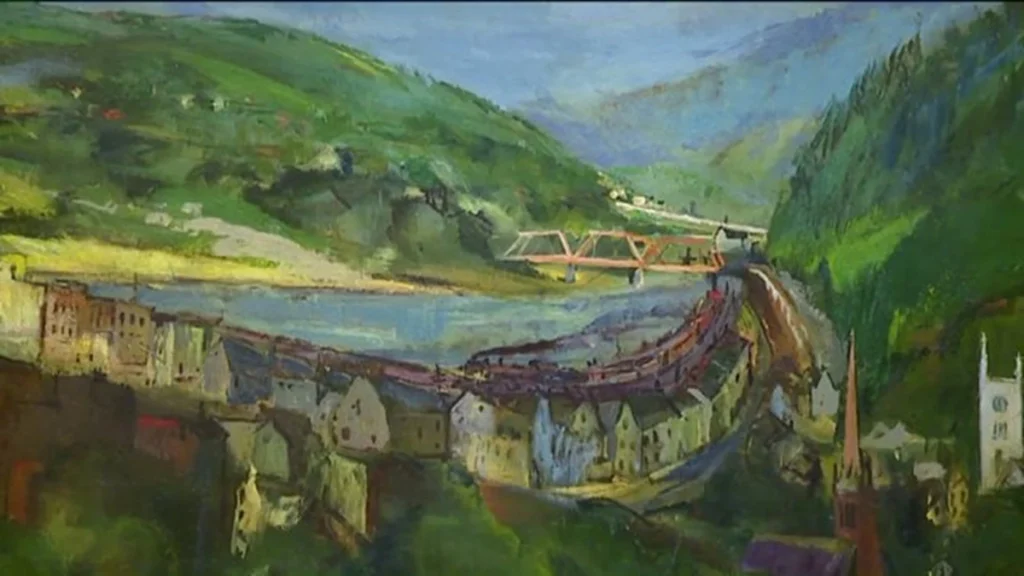 Franz Kline. Lehighton (1946)
Courtesy - WNEP