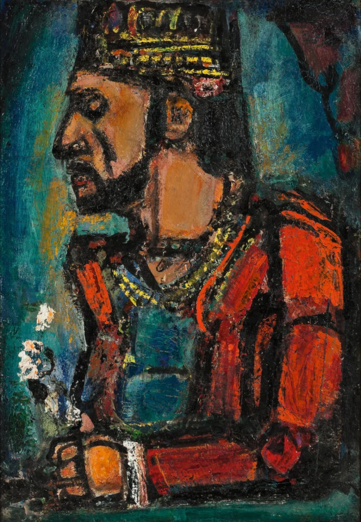 Geogres Rouault. The Old King (1913-1936). Courtesy - Carnegie Museum of Art
