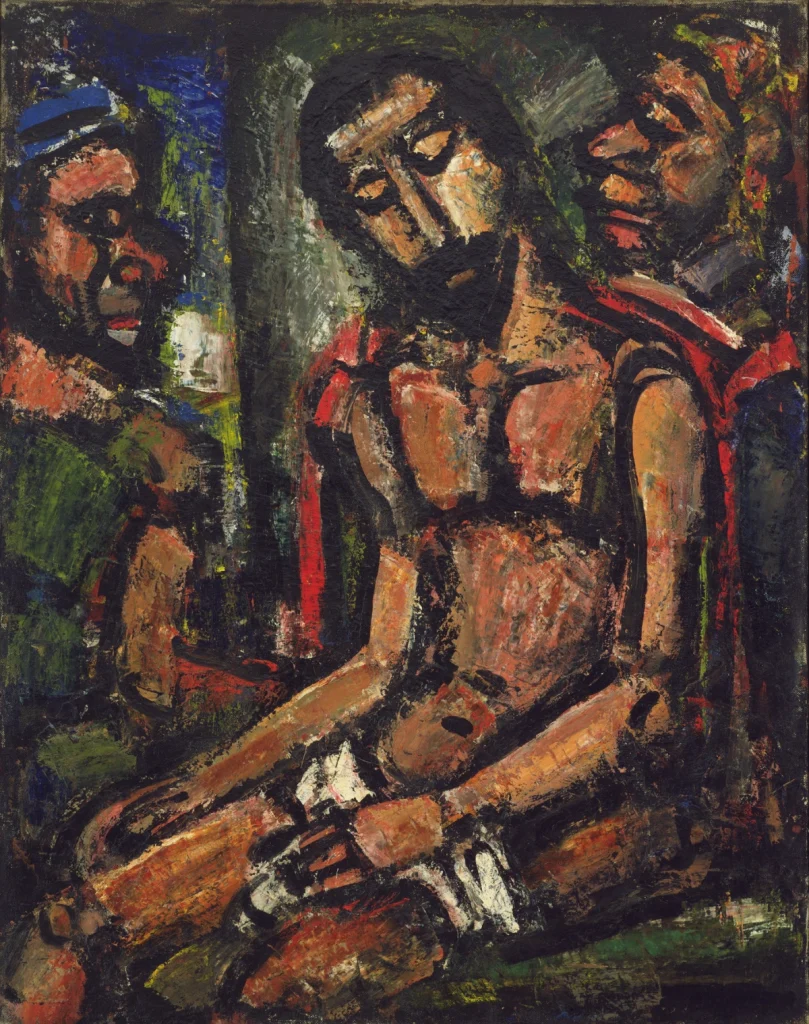 Georges Rouault. Christ Mocked by Soldiers (1932). Courtesy - Museum of Modern Art