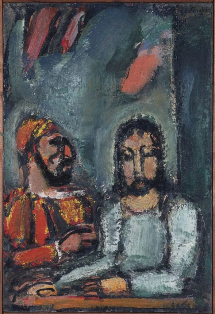 Georges Rouault. Christ and the High Priest (1937). Courtesy - The Philips Collection