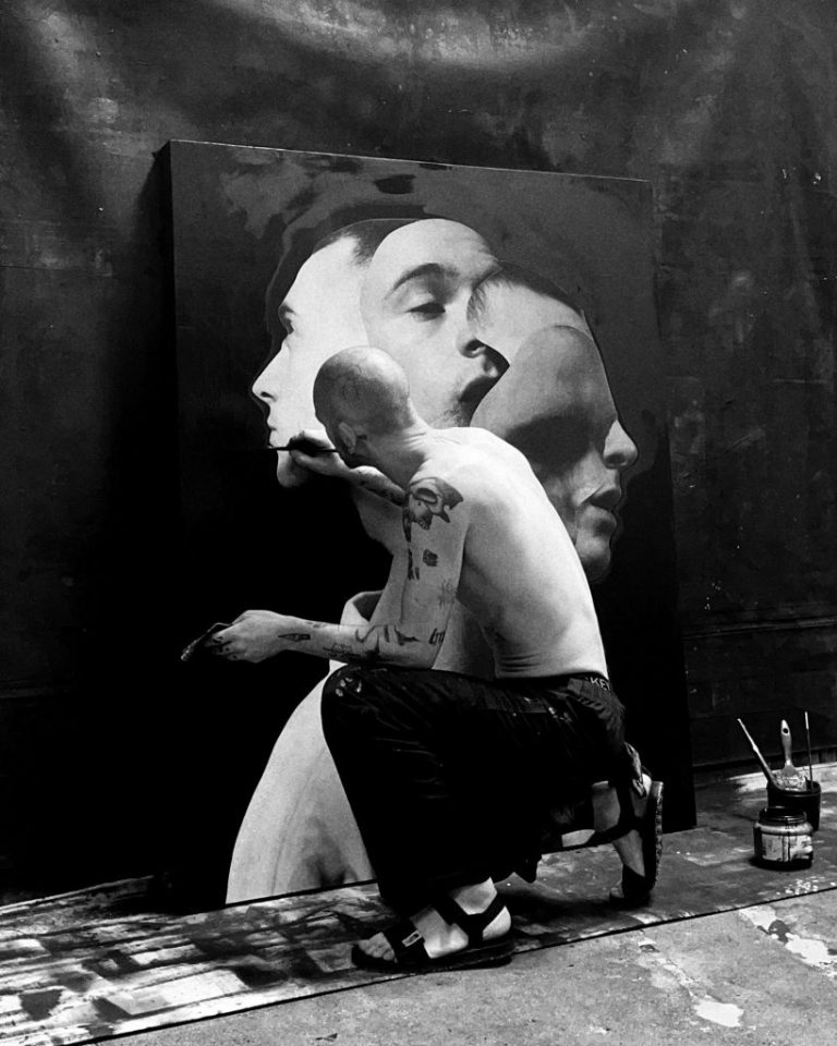 Artist Jesse Draxler on His New Solo Show, Which Feeds Off of His Dark and Mysterious Inner World: “It’s the Snake Eating Its Own Tail”