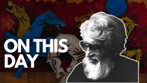 M. F. Husain, The Bombay Progressive Who Reinvented the Pictorial Plane