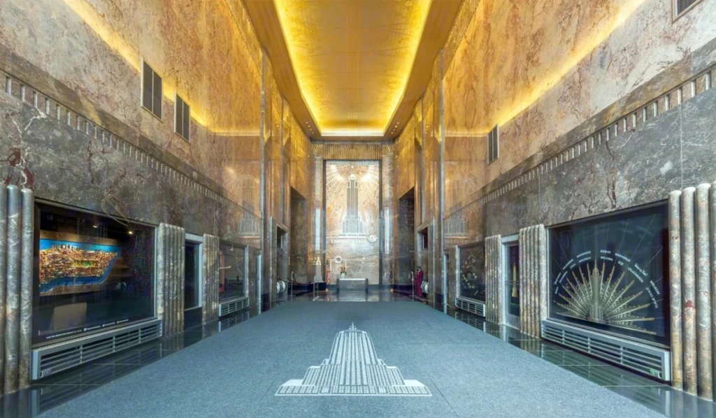 Inside the Empire State Building. Courtesy - Parametric Architecture