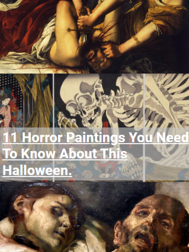 Nightmare Gallery: 11 Horror Paintings You Need To Know About This Halloween.