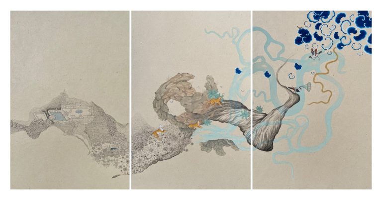 Silent Echoes in the Two-Dimensional Visual Works