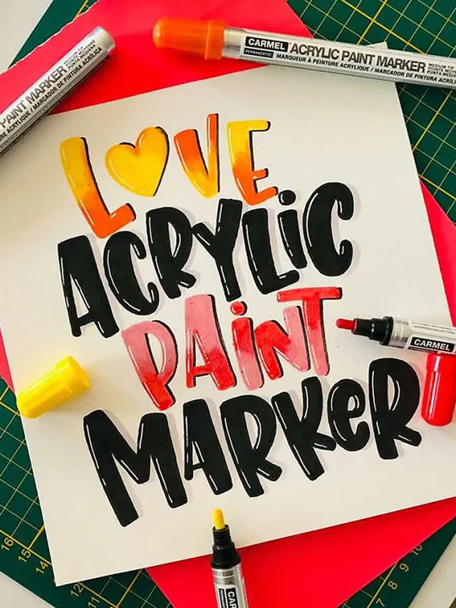 5 Best Acrylic Paint Pens in the Market