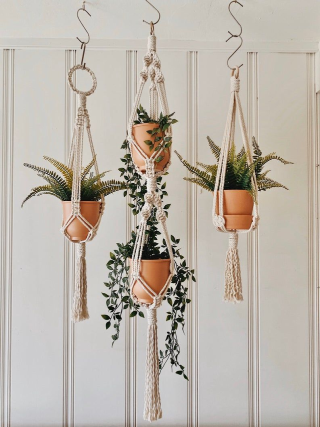 How to Make Macrame Plant Hangers: 7 Easy Steps.