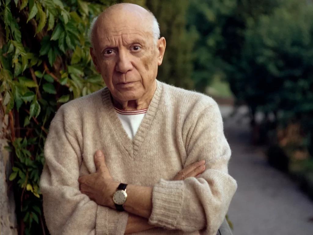 Pablo Picasso's Face