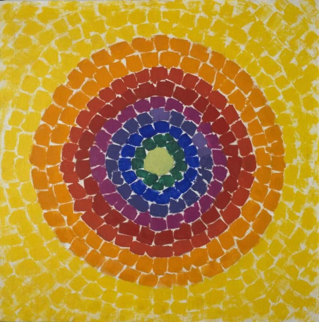Alma Thomas. Resurrection (1966) 
