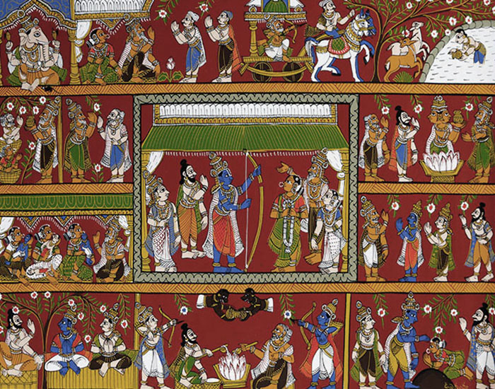 Are Cheriyal Scroll Paintings Religious Comic Strips?