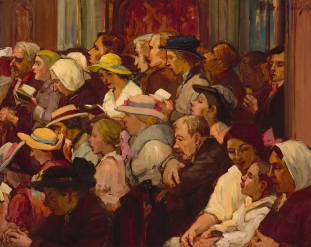 Polish Church Easter Morning (1916).