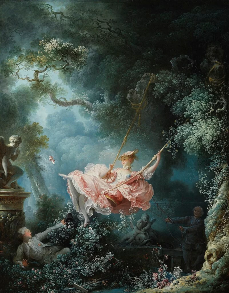 Jean-Honoré Fragonard’s The Swing painting at the Wallace Collection, London 