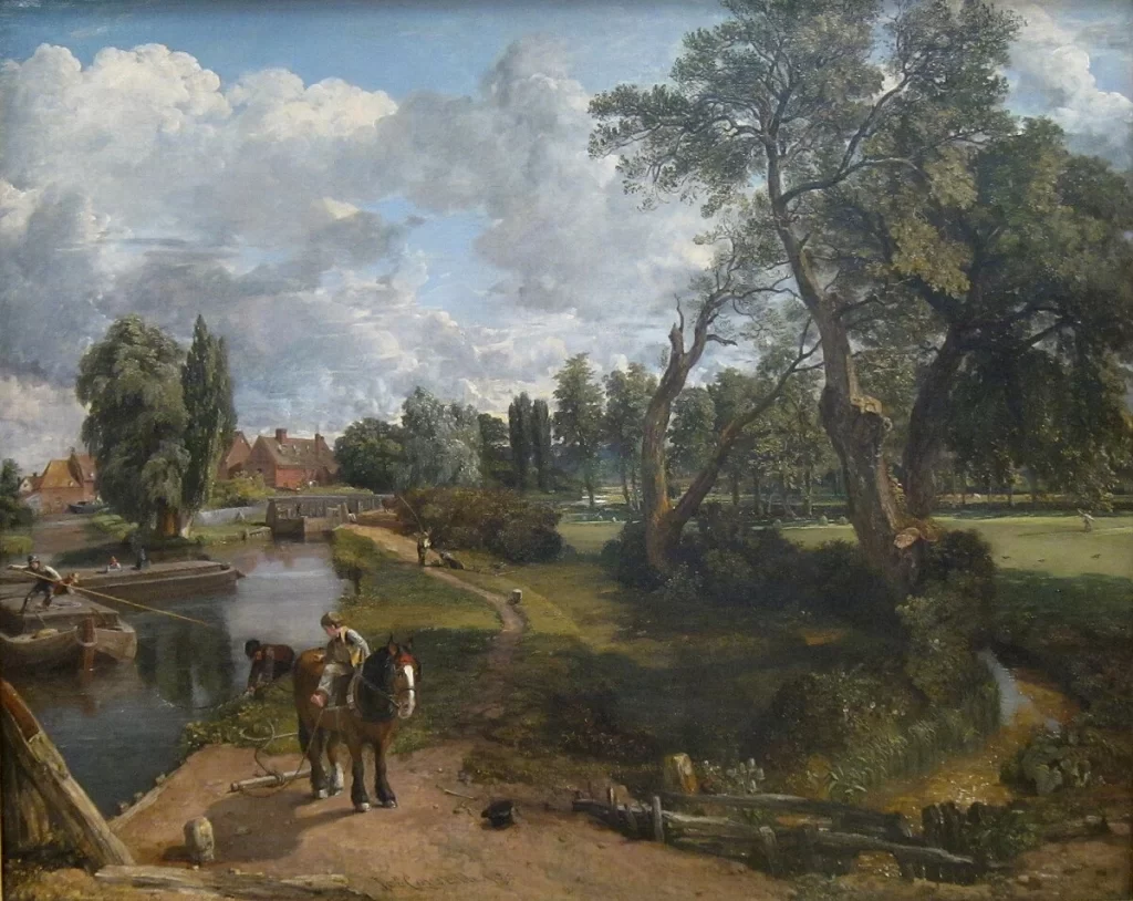 Flatford Mill (‘Scene on a Navigable River’) (1816-17)
