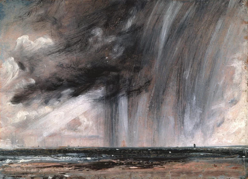 Rainstorm over the Sea [Seascape Study with Raincloud] (1824-28)
