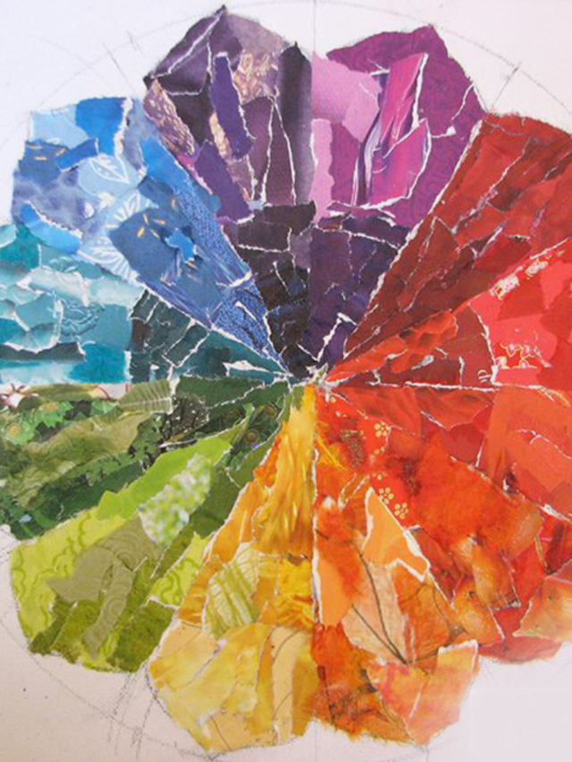 color wheel Collage