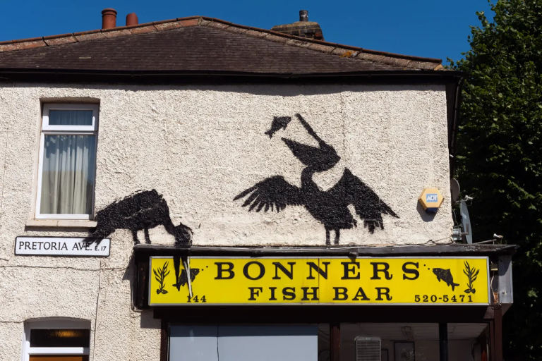 Photo Gallery: Banksy’s Nine-Day Wild Urban Safari Murals Across London