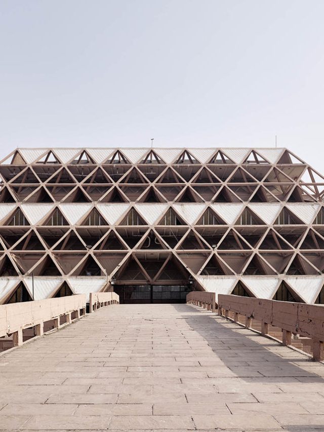 Hall of Nations + Halls of Industries, New Delhi