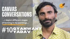 How Does Gyanwant Yadav Redefine Rural and Urban Narratives Through Abstract Art?