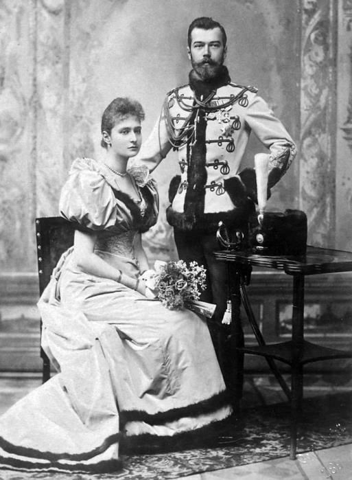 Tsar Nicholas II and Tsarina Alexanadra. Image Courtesy: Falvey Library