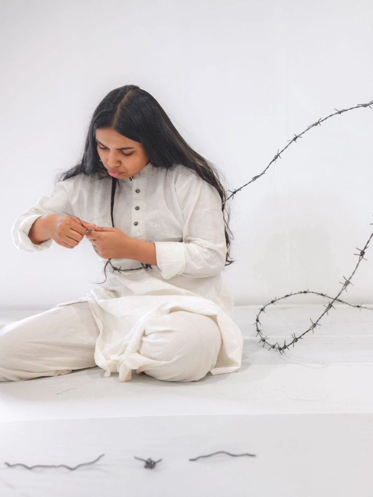 Arpita Akhanda in Performance art 