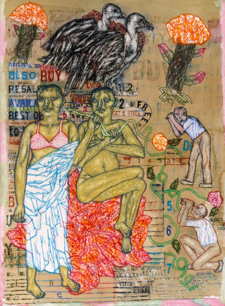 Feminist narratives in Arpita sings paintings