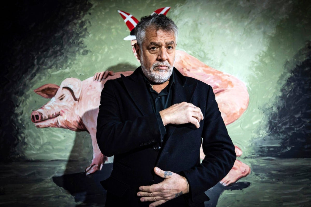 picture of the controversial Danish artist