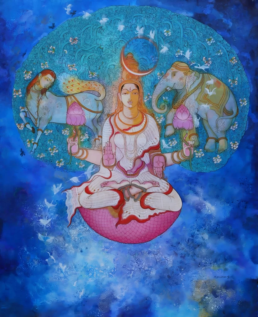 Chandra Sahodhari Mahalakshmi. Image Courtesy: Niranjana Mehta