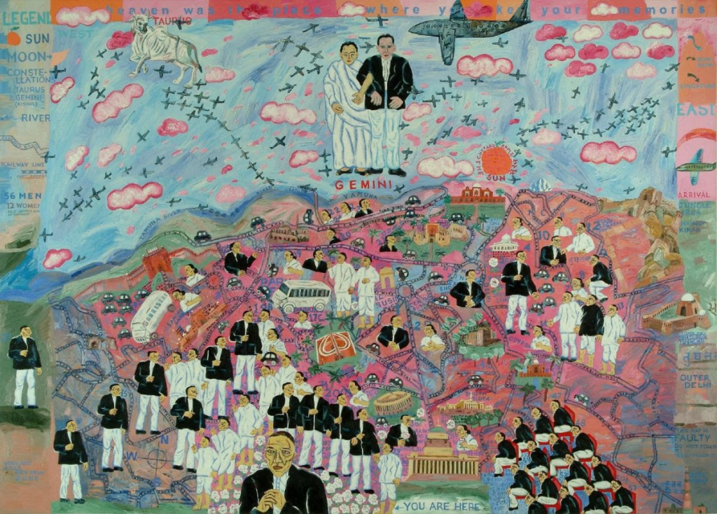 Arpita singh retrospective in London with serpentine North Gallery