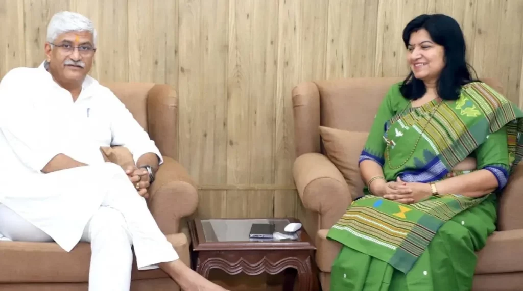 Gajendar Singh Shekhwat and Aparajita Singh 