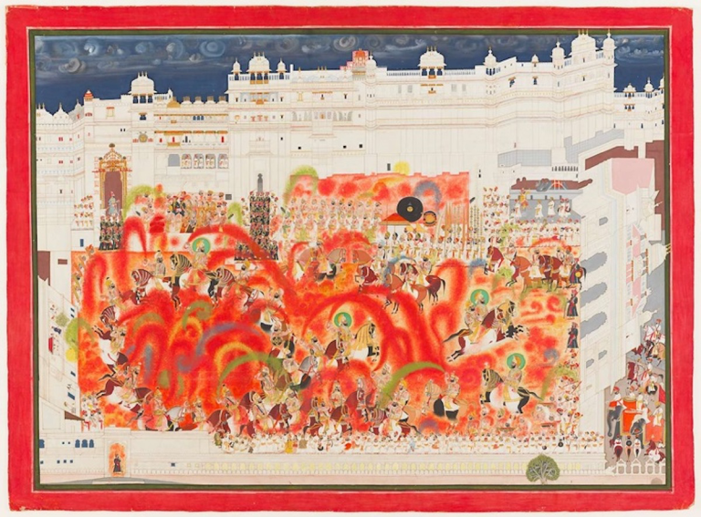 Exploring the Vibrant World of Miniature Paintings on Holi