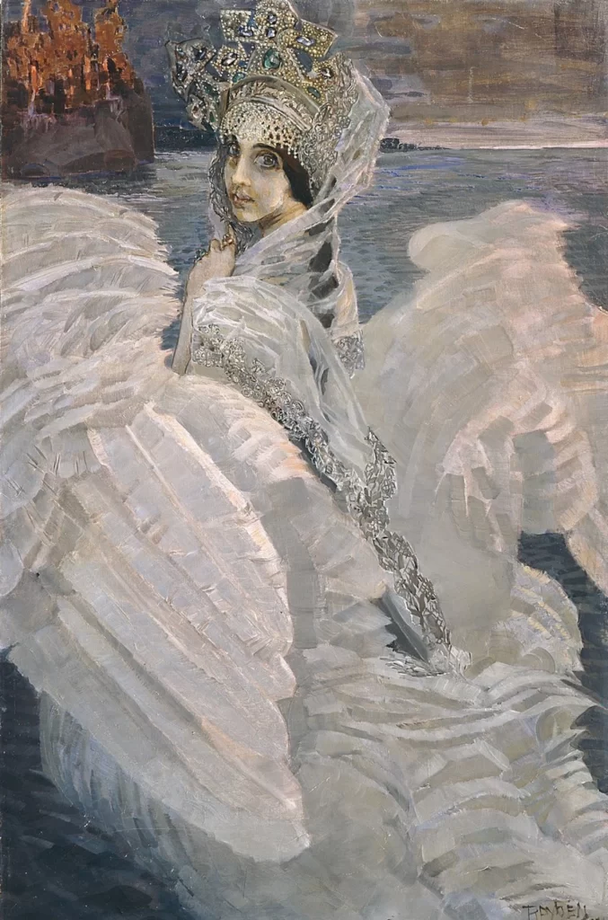 Mikhail Vrubel Art - The Swan Princess (1990)