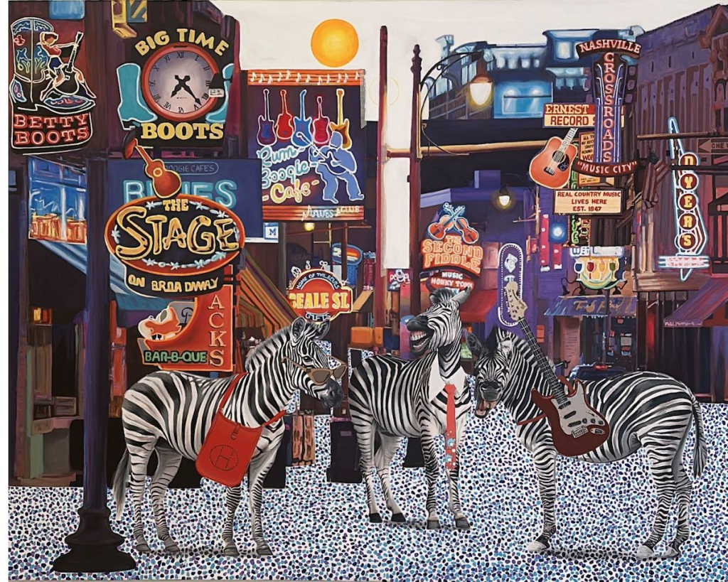 Painting by Aparneet Mann