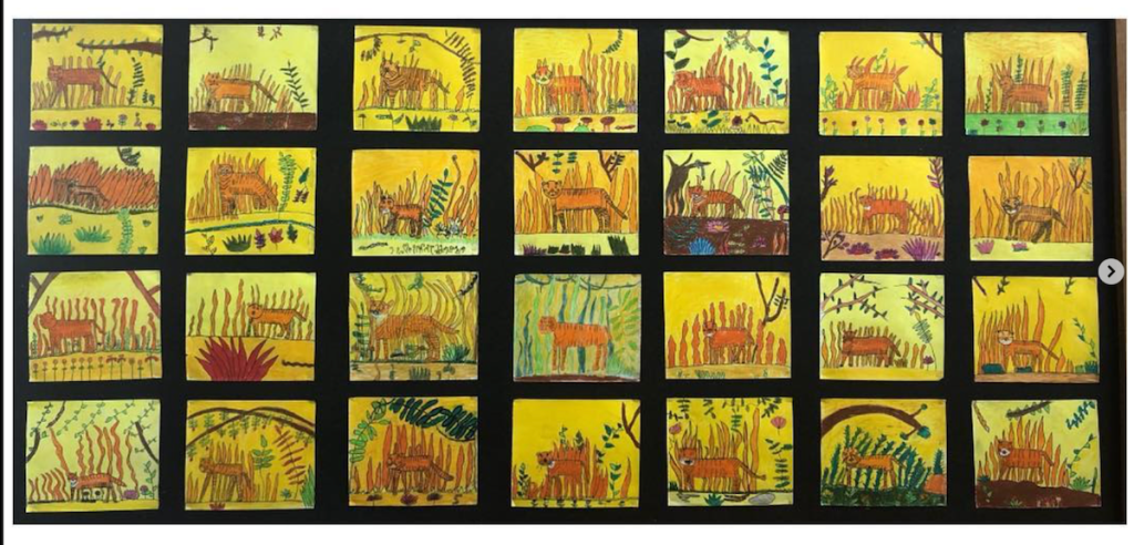 series of tigers by Aparneet Mann