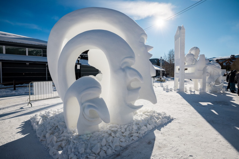 For the First Time India Wins Bronze for Sculpting Snow
