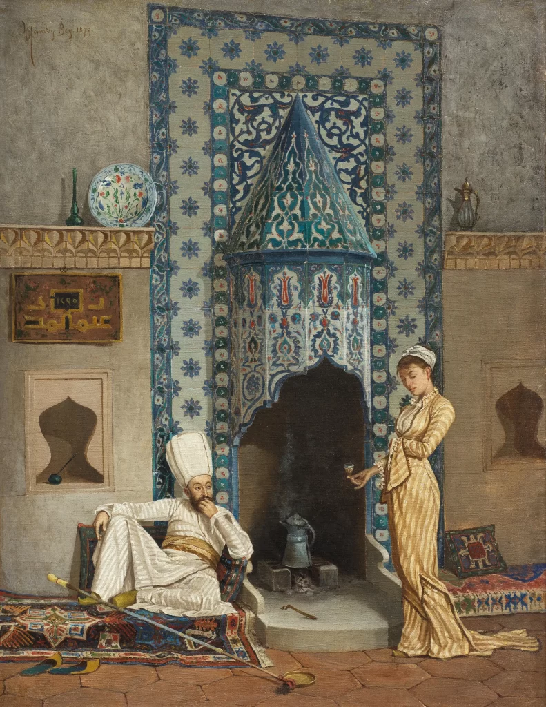 Hamdi Bey,'Kahve Ocağı (The Hearth)'. Image Courtesy: Bonhams