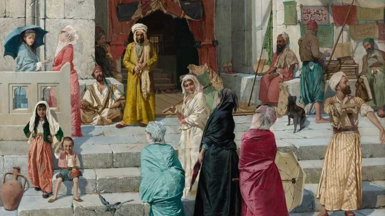 Orientalist painter of the Ottoman Empire, Osman Hamdi Bey