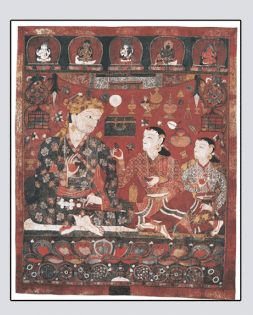 Painting stolen by smugglers from Nepal 