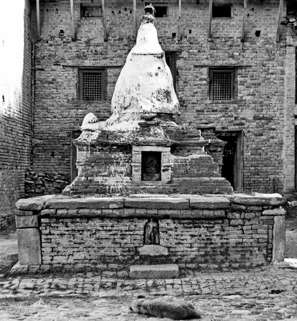 Stupa of Buddha in Nepal from where Artefacts were stolen 