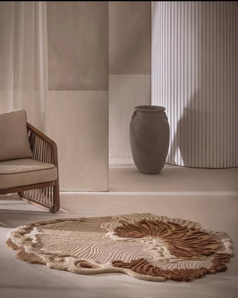 Forest Canopy Rug, courtesy of Latika Jagwani Loops by LJ