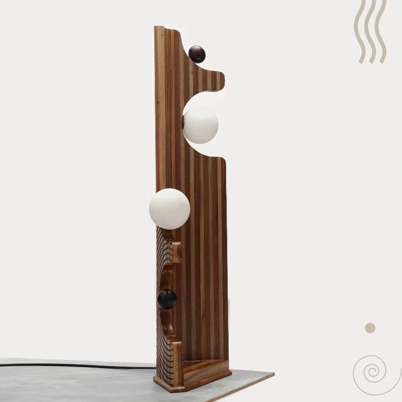 Aathirai (floor lamp) | pravi.furniture