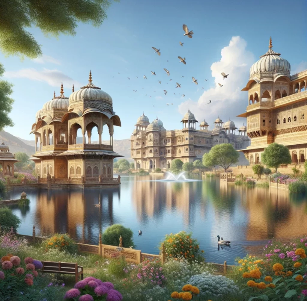 AI generated artwork of Indian palaces Courtesy - DevDiscouse