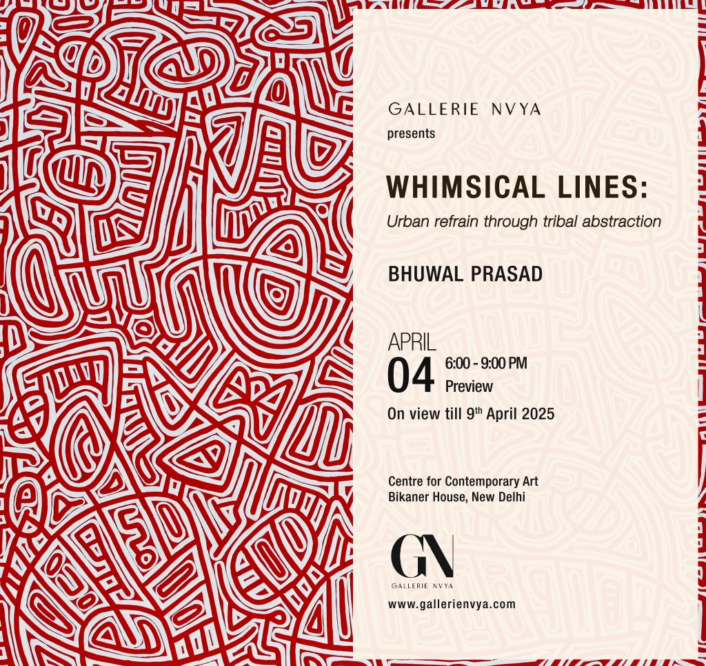 Gallerie Nvya presents Bhuwal Prasad's Solo Show at Bikaner House